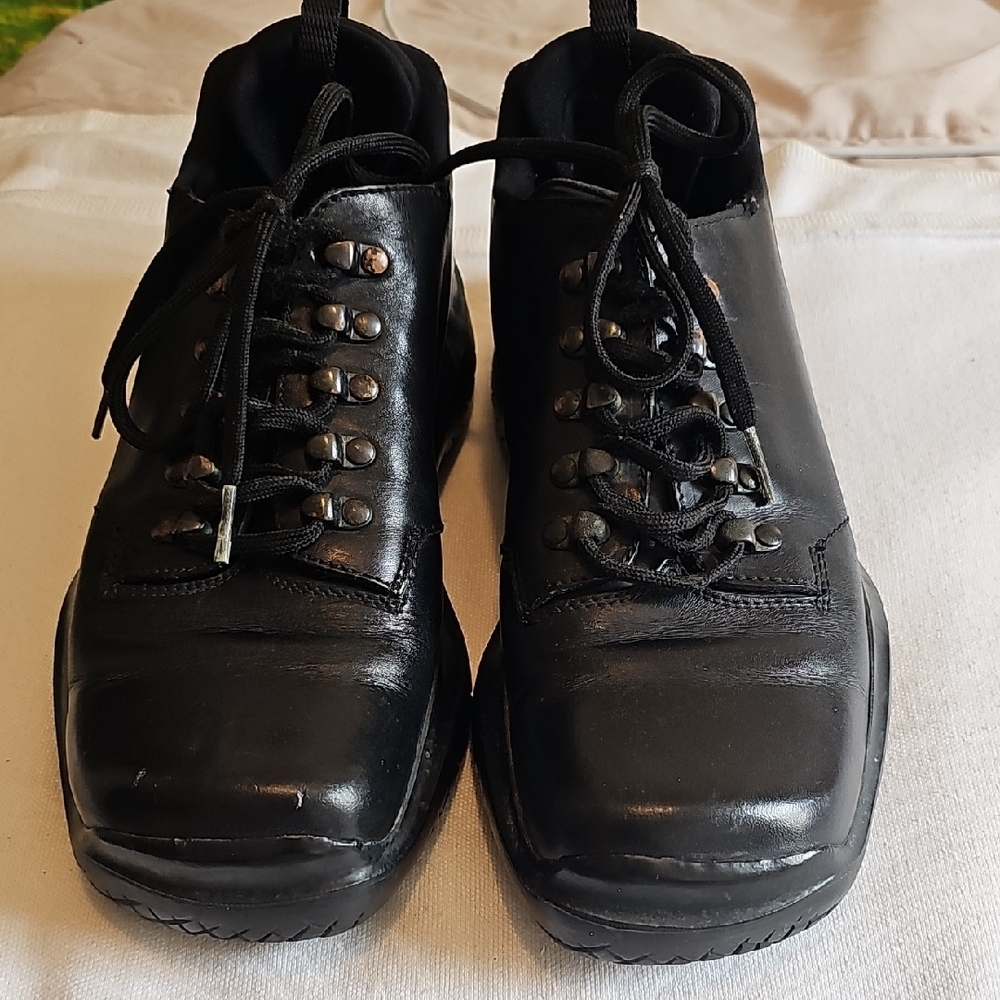 Men's Black Leather Shoes